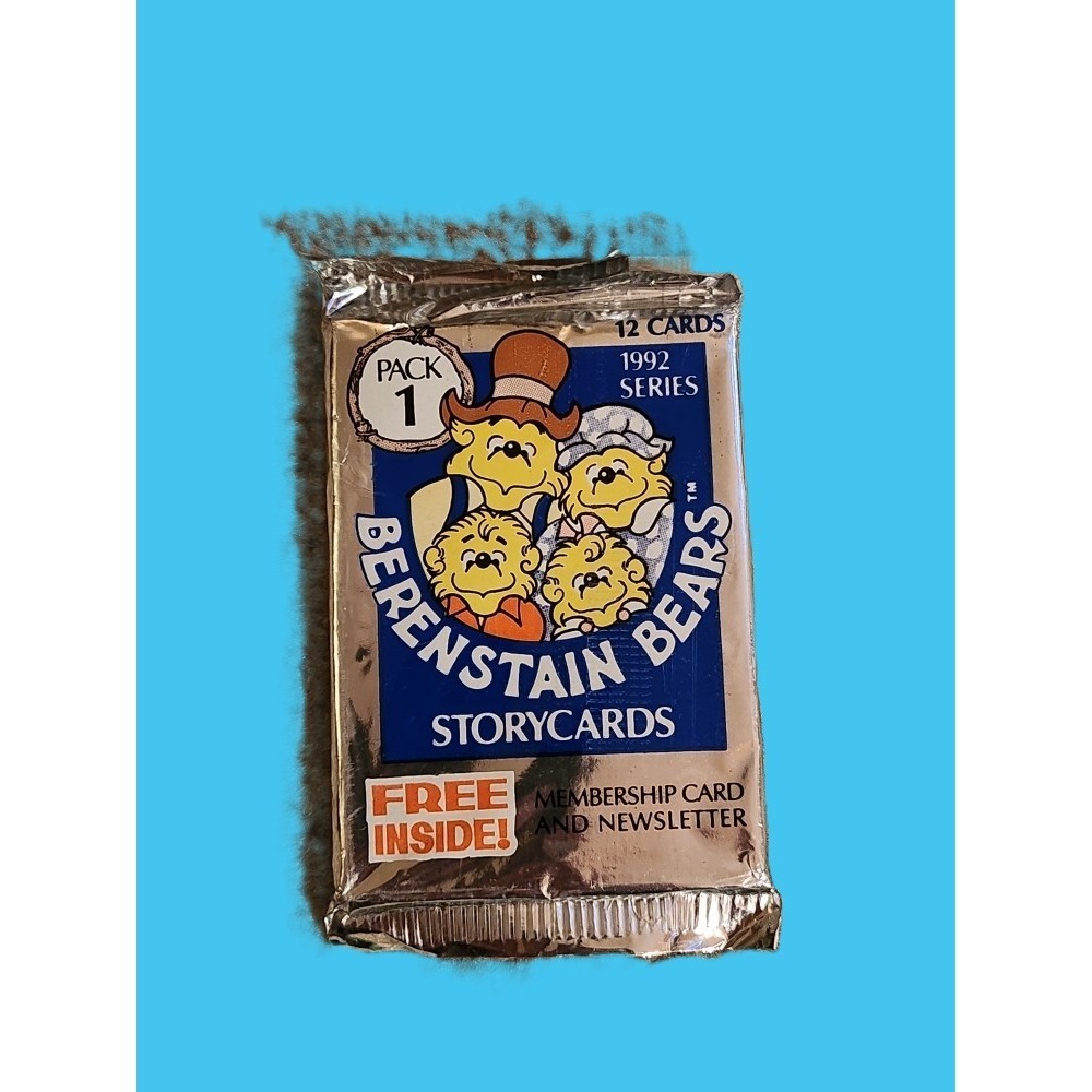 Berenstain Bears Storycards 1992 Series Pack 1 Vintage Trading Cards 12 Count